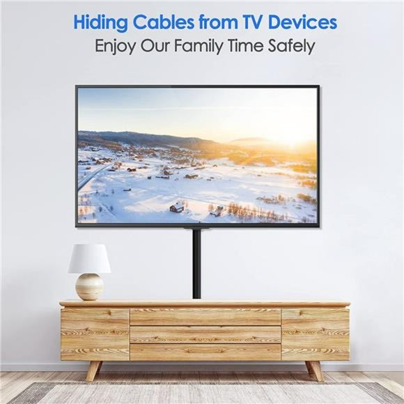 125in Cord Cover,  8X L15.7 W1.18 H0.6, Large, Black - Picture 5 of 7